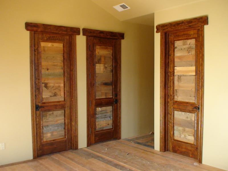 reclaimed wood horizontal raised panels